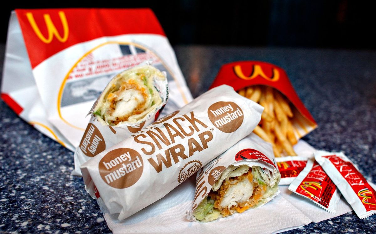 McDonald's Snack Wrap finally returns but US fans are disappointed by ...