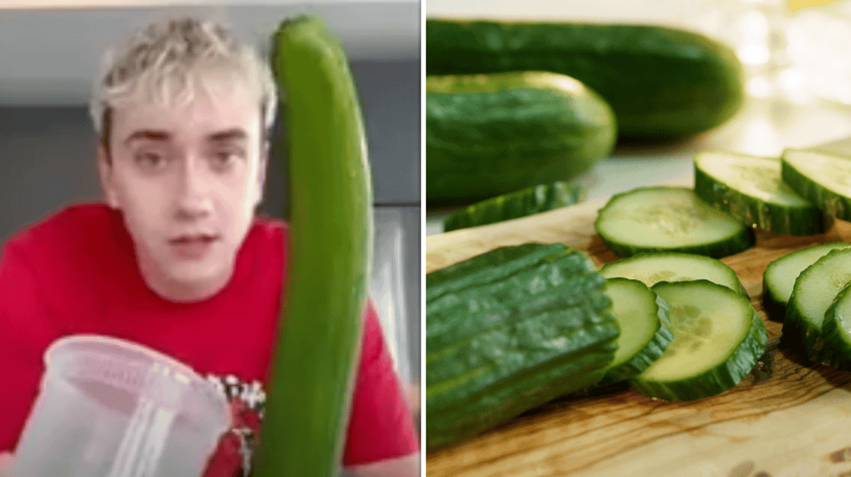 Health expert issues important warning over viral cucumber trend
