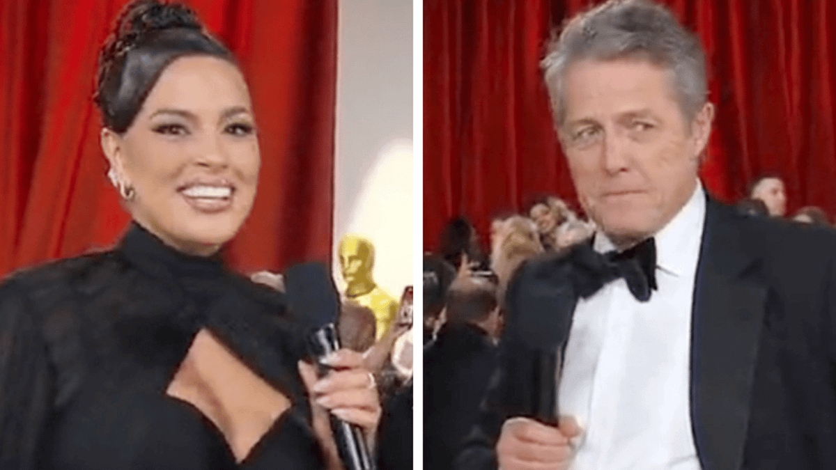 Ashley Graham breaks silence after 'rude' Hugh Grant Oscars interview