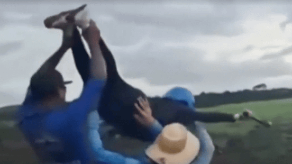 Brazil rope-jump victim, 21, was still alive after 130ft fall as nurse ...