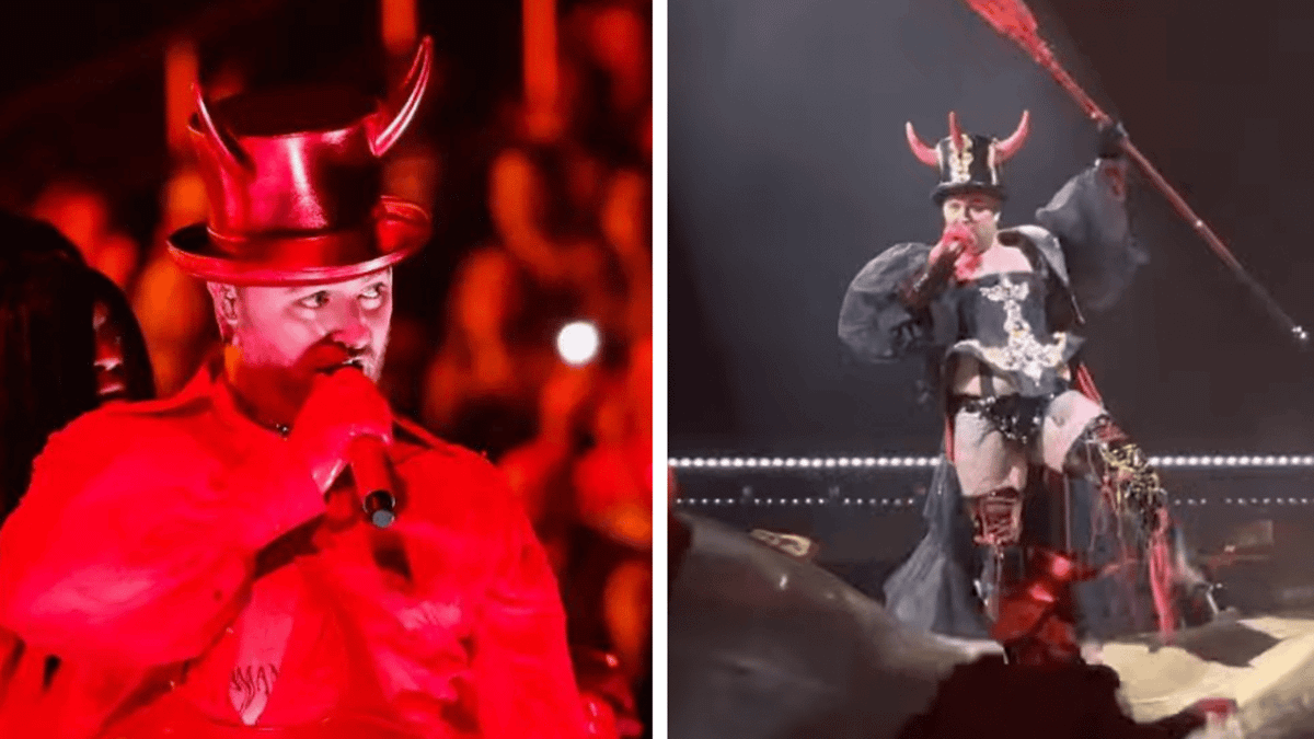 Sam Smith dressed up as devil for first night of tour following ...
