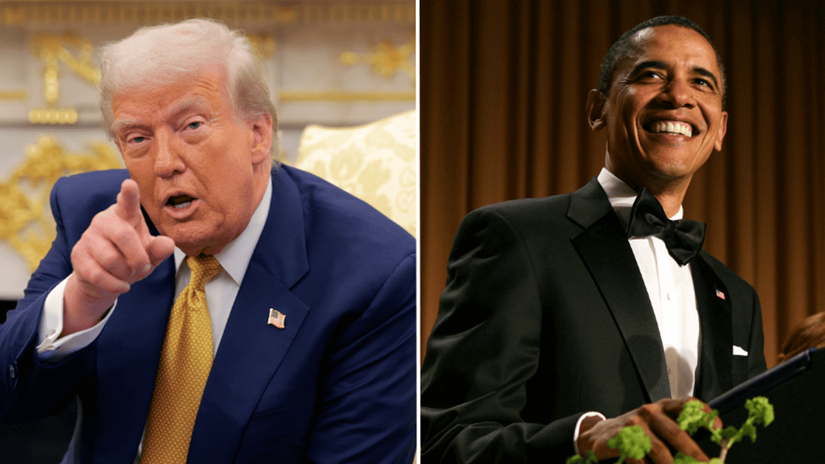 Donald Trump has only just responded to Barack Obama ‘mocking him’ in 2011