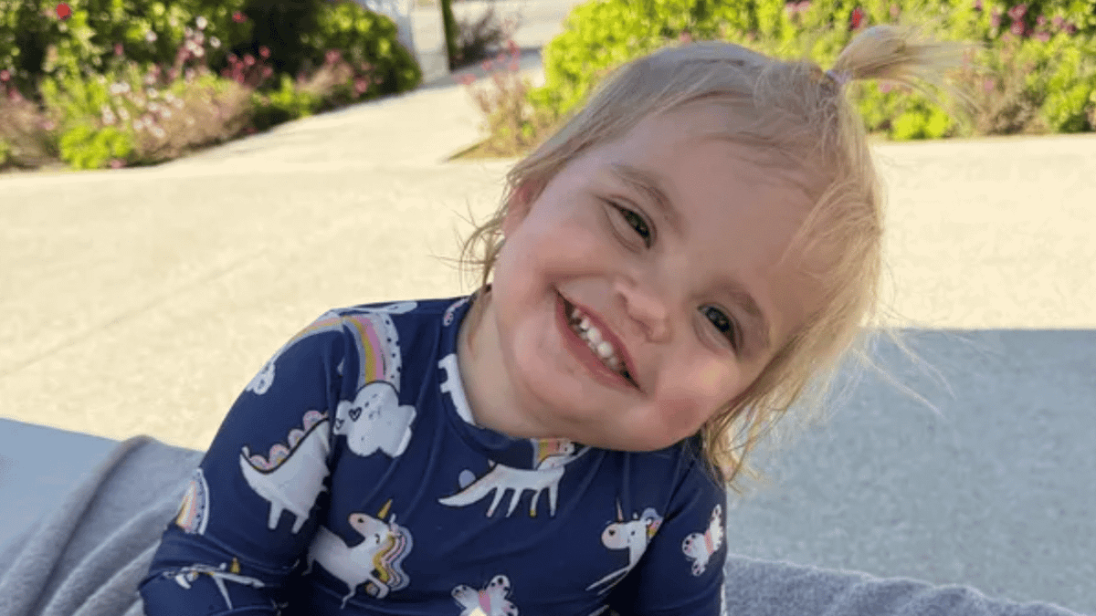 Two-year-old girl had no 'obvious signs' before rare childhood dementia diagnosis