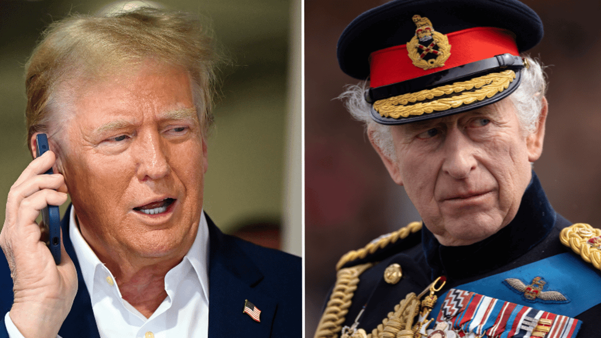 Donald Trump sends message to King Charles after important talk with UK ...