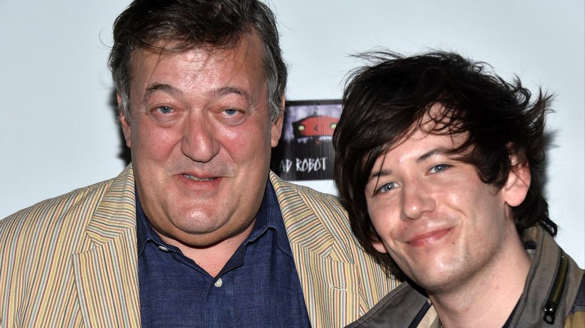 Stephen Fry addresses criticism on 20-year age gap with husband Elliot