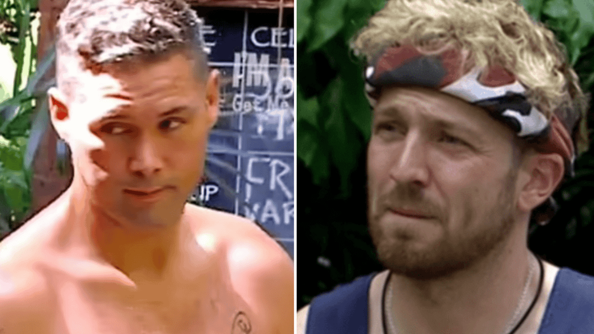 Tony Sam I’m A Celeb viewers spot ‘tension’ between Tony Bellew and campmate Sam ...