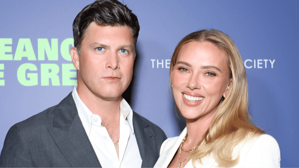Colin Jost explains how you actually pronounce wife Scarlett Johansson ...