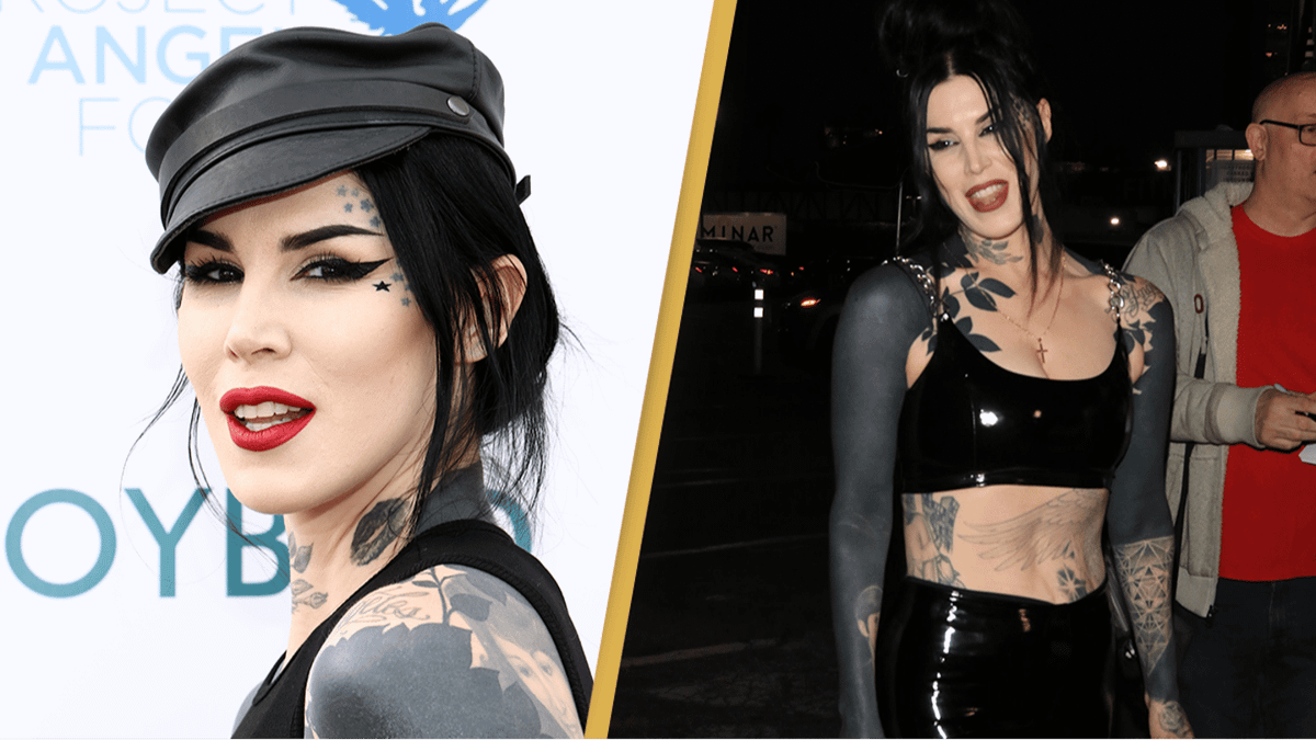 Kat Von D shares how long it's taken to black out all of her tattoos