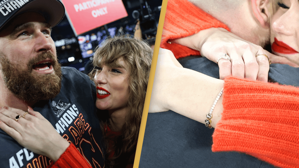 Travis Kelce Rhinestone Taylor Swift receives $6K diamond bracelet gift from Travis Kelce ...