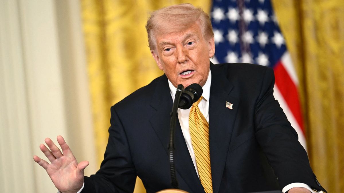 Trump accused of turning US into ‘global laughing stock’ after mocking Democrats with ridiculing nickname