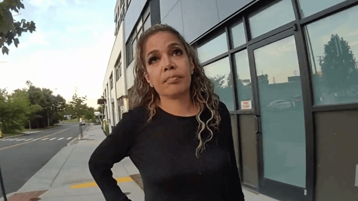 Bodycam footage shows The View host Sunny Hostin trying to talk cops out of busting son for trespassing