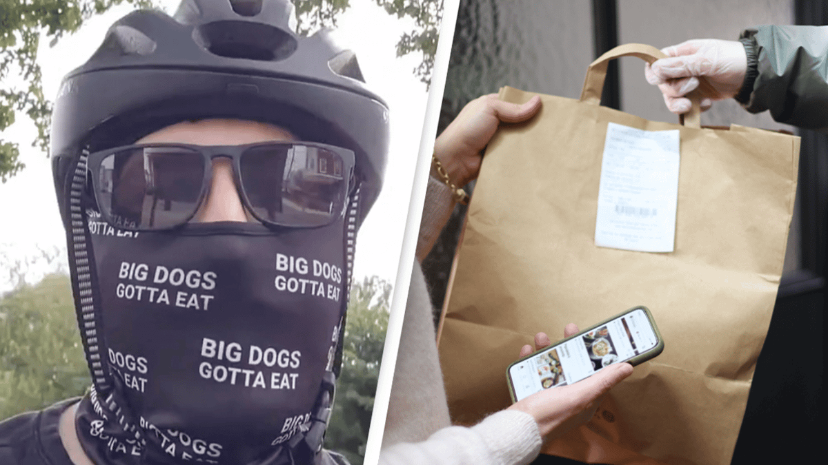 Delivery driver declines 75% of orders he receives due to strict rule ...