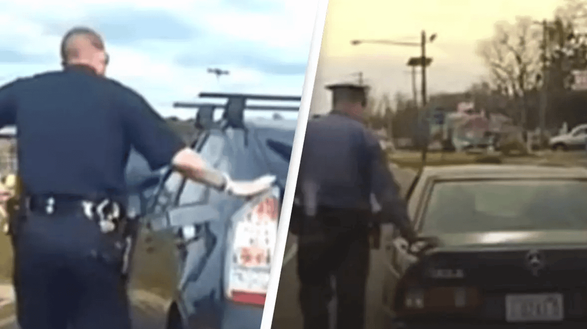Cop explains why police officers always touch the back of cars they ...