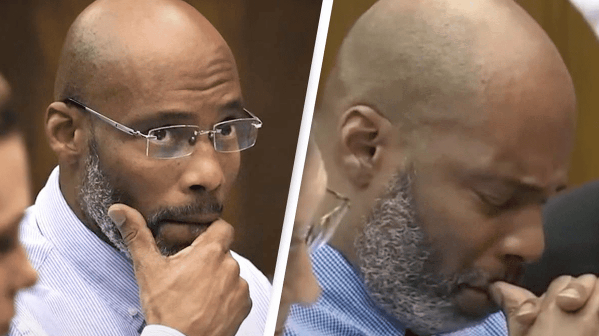 Man finally walks free after spending 28 years in prison for murder he ...