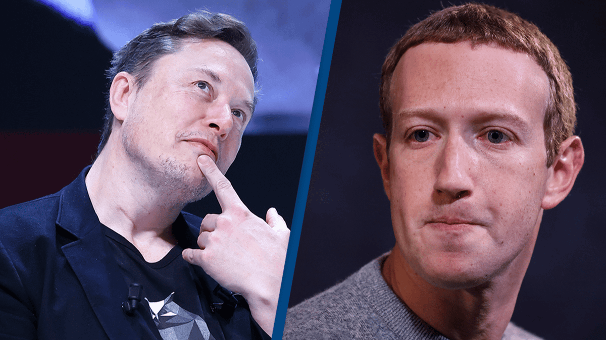 Elon Musk issues three-word response to Mark Zuckerberg as Meta plans ...