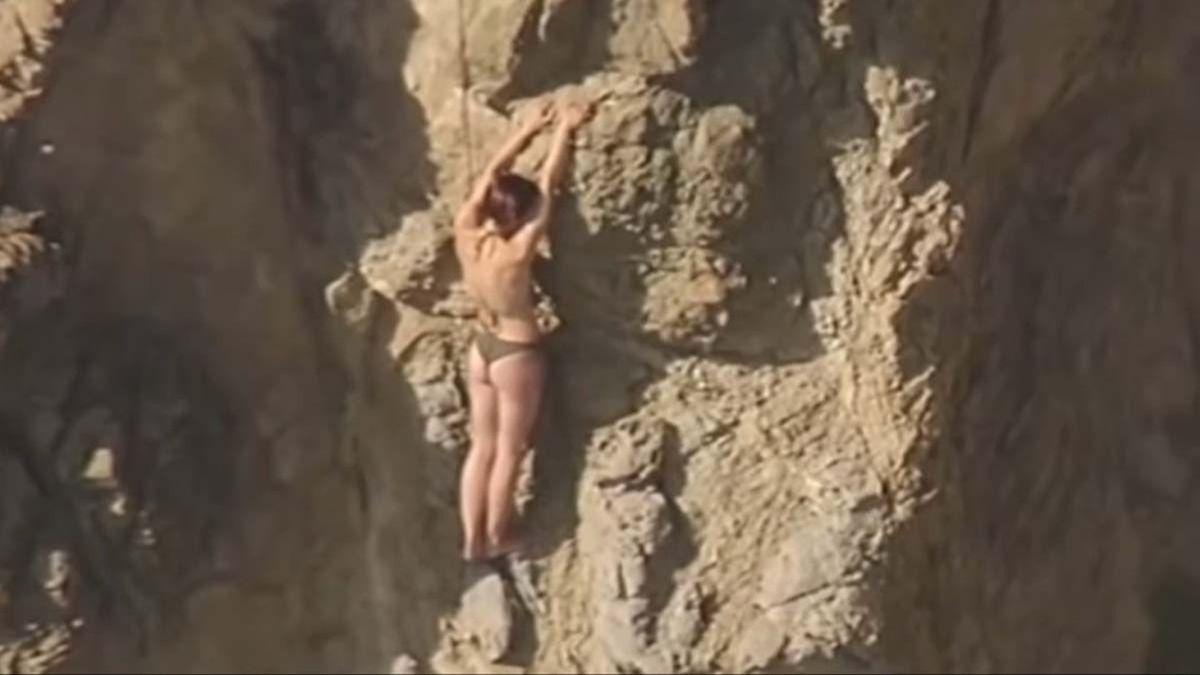 Woman Left Hanging From Cliff 70Ft Above The Ocean Reveals Horrifying Ordeal
