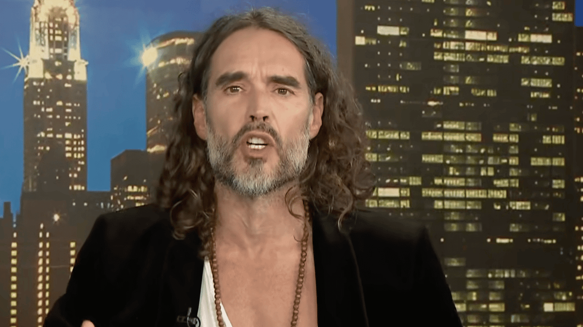 Russell Brand caught in 'excruciating' moment after Piers Morgan asked him Bible question