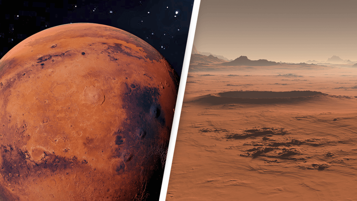 Strange structures discovered buried below the surface of Mars