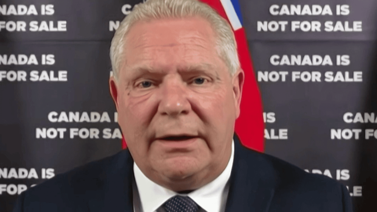 Canadian Riders Trump Canadian Premier says he will shut off power to 1,500,000 customers in ...