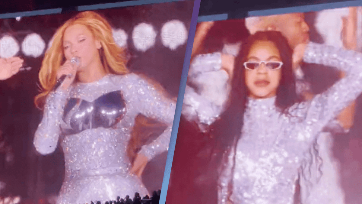 Beyoncé fans go wild as she brings out daughter Blue Ivy in surprise ...