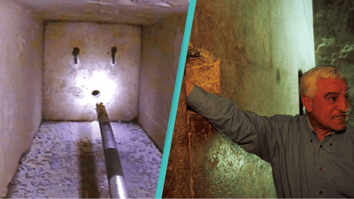 Mysterious doors in Great Pyramid of Giza hiding ‘secrets’ to be ...