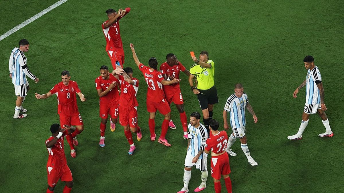 Controversial new 'mistaken identity' rule explained after first World Cup player is sent off because of it