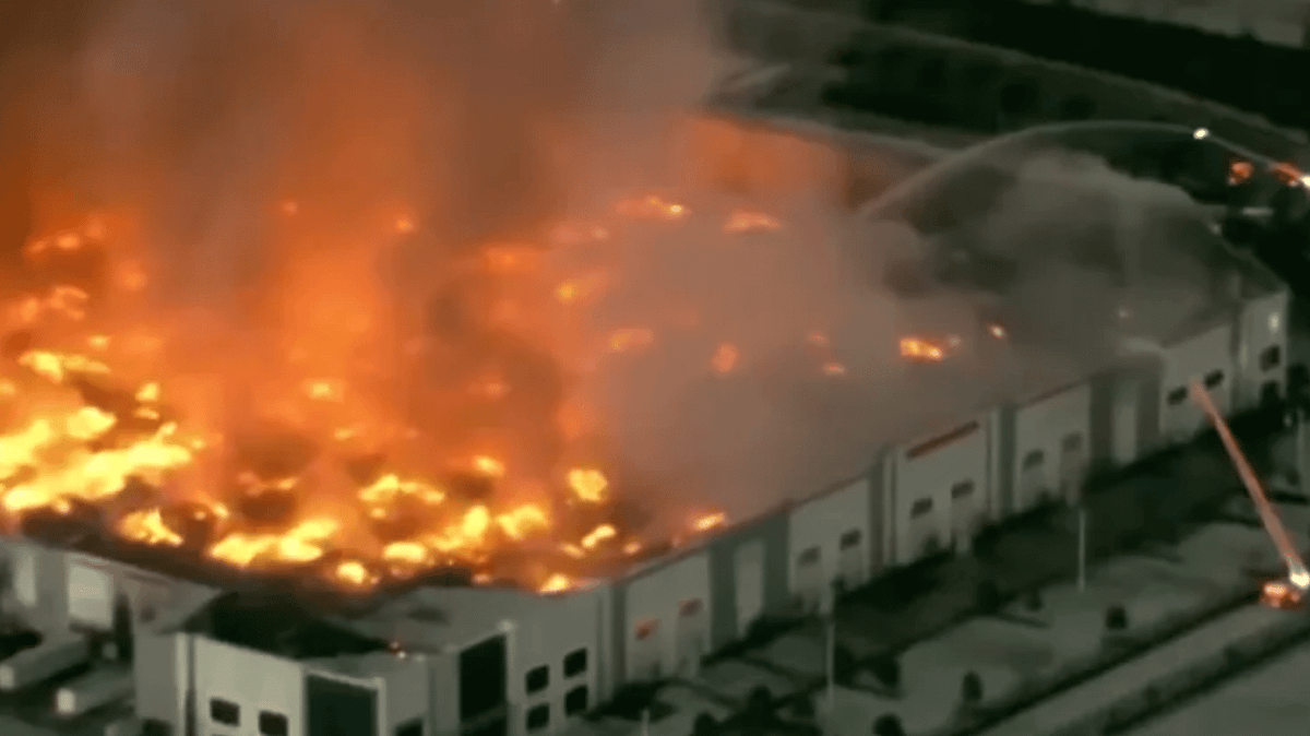 Employee allegedly filmed setting fire to warehouse over unfair wages