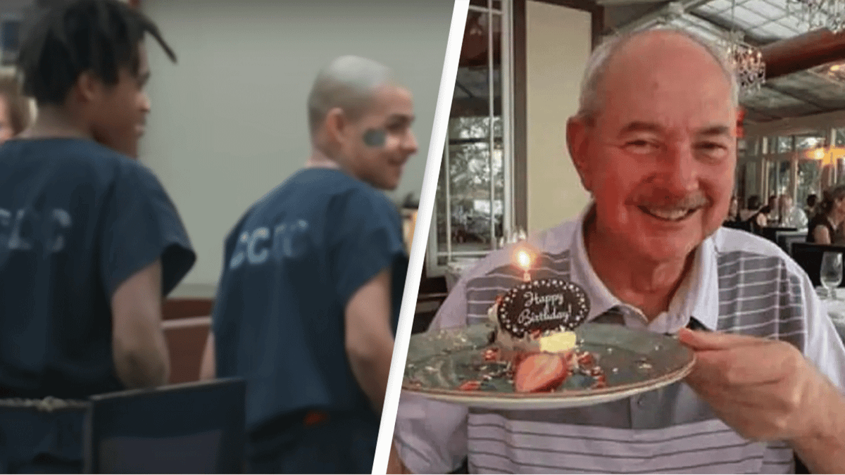 Teens accused of killing retired police chief laugh and flip-off victim ...