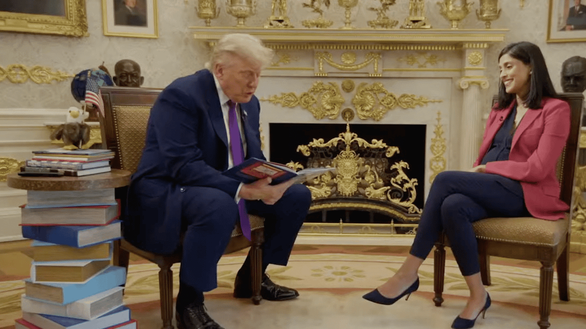 Trump Hijacks Children’s Book Reading To Roast Former Presidents As He Veers Away From The Text