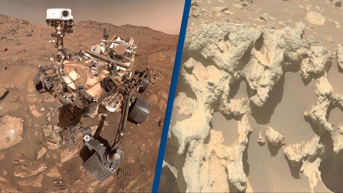 Nasa Roc Sicnce NASA scientists baffled after discovering rock structure on Mars that ...