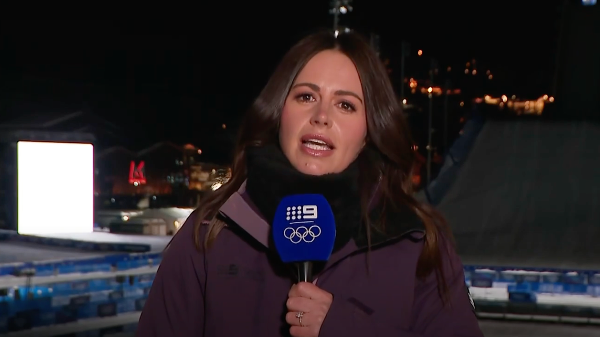 Olympics presenter issues apology for drinking after slurring on live TV