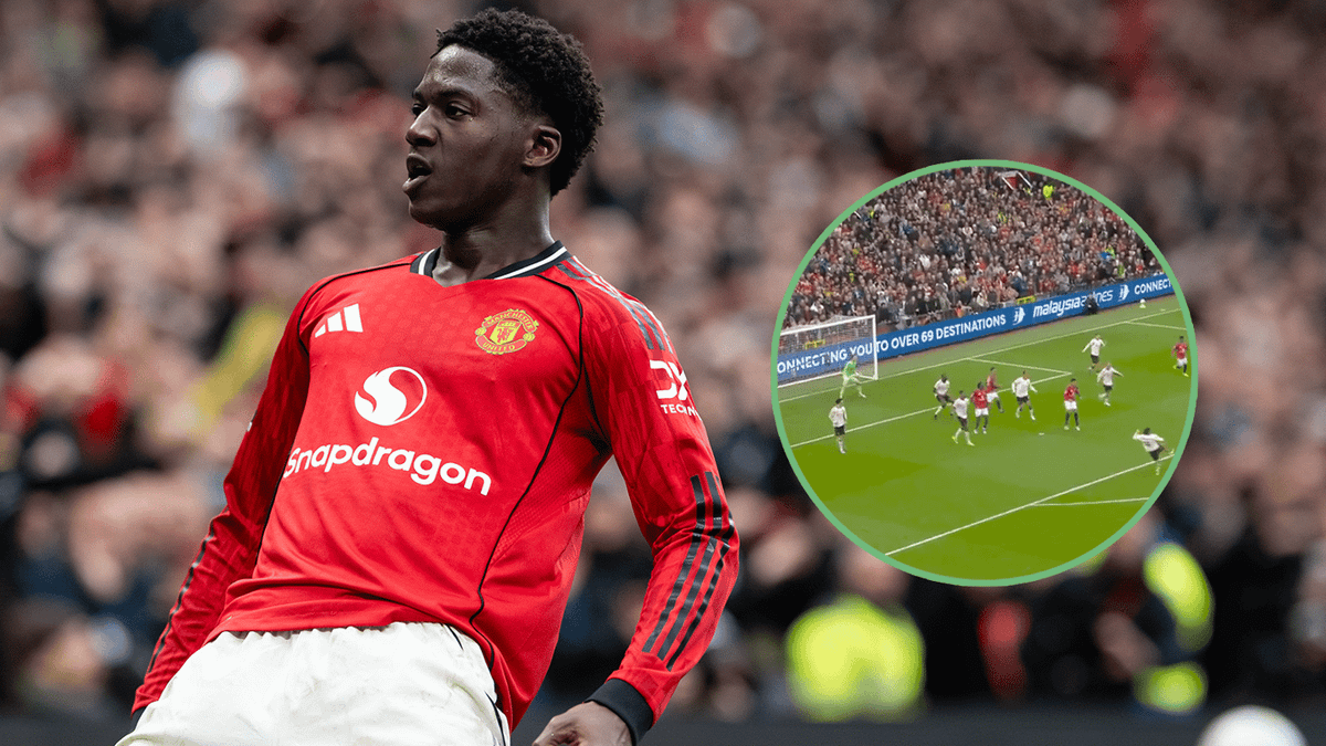 Man Utd fans inside Old Trafford are loving what stadium announcer said after Kobbie Mainoo goal vs Liverpool