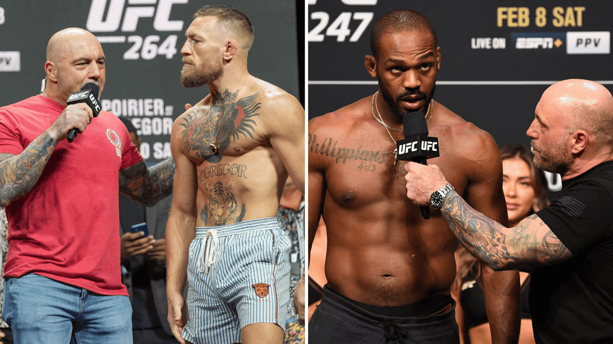 Joe Rogan snubs Conor McGregor and Jon Jones when naming favourite UFC ...