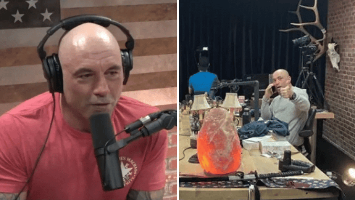 Joe Rogan Science Guests Joe Rogan made his podcast studio table wider for one guest because he ...