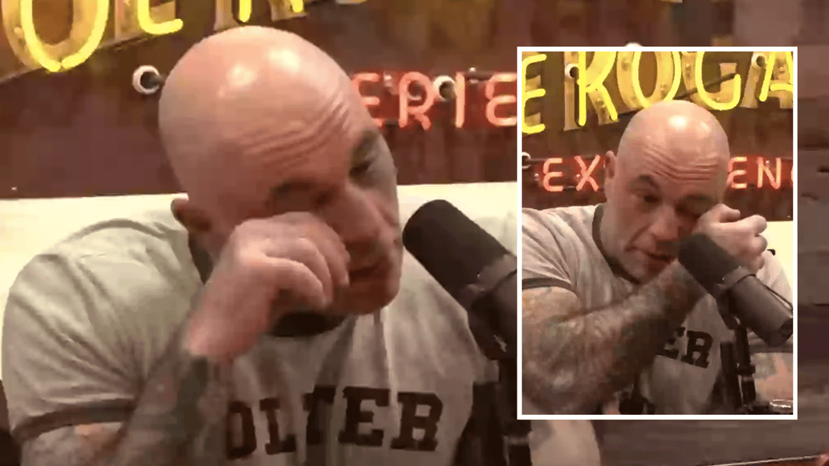 Joe Rogan breaks down in tears on podcast and struggles to get his ...