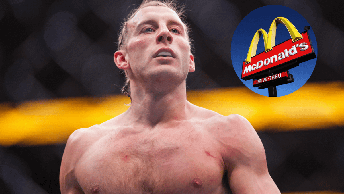 Paddy Pimblett's McDonald's order and calories added up instantly goes ...