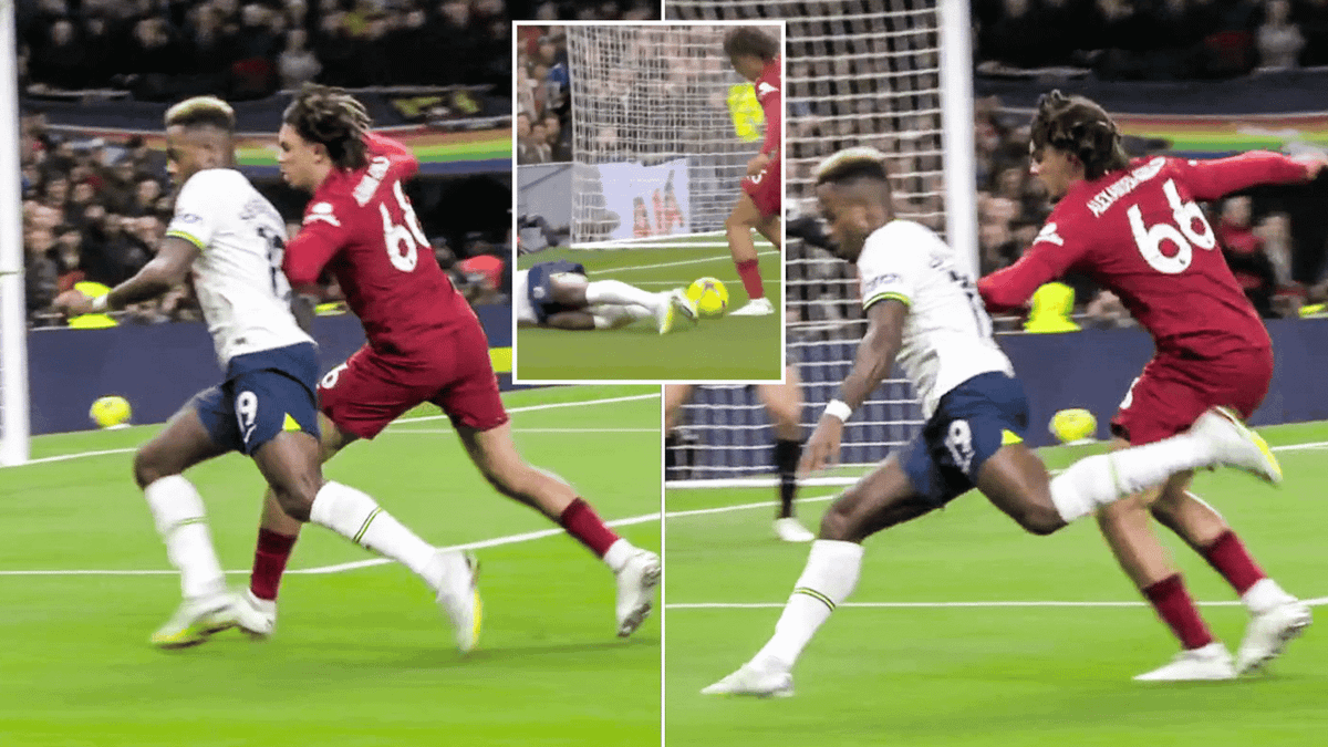 Fans are outraged Trent Alexander-Arnold escaped a red card for the ...