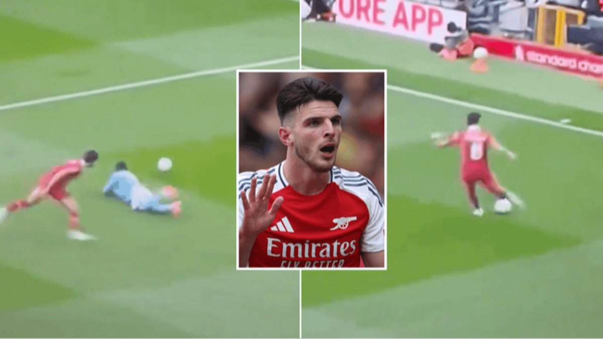 Arsenal fans livid as Liverpool player avoids ‘blatant’ second yellow ...