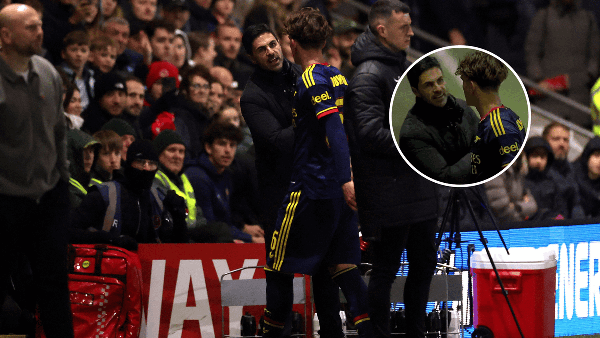 What Mikel Arteta said to Max Dowman after Arsenal star red carded vs Fleetwood