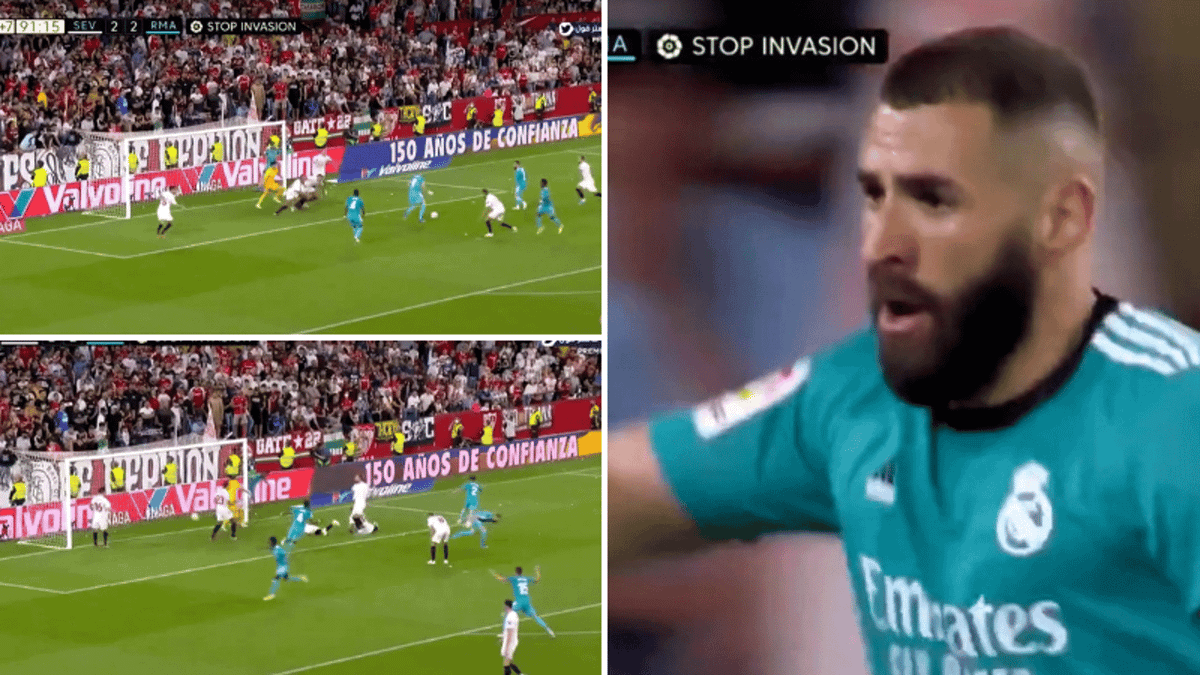 Real Madrid Come From Two Down To Beat Sevilla 3-2, Karim Benzema ...