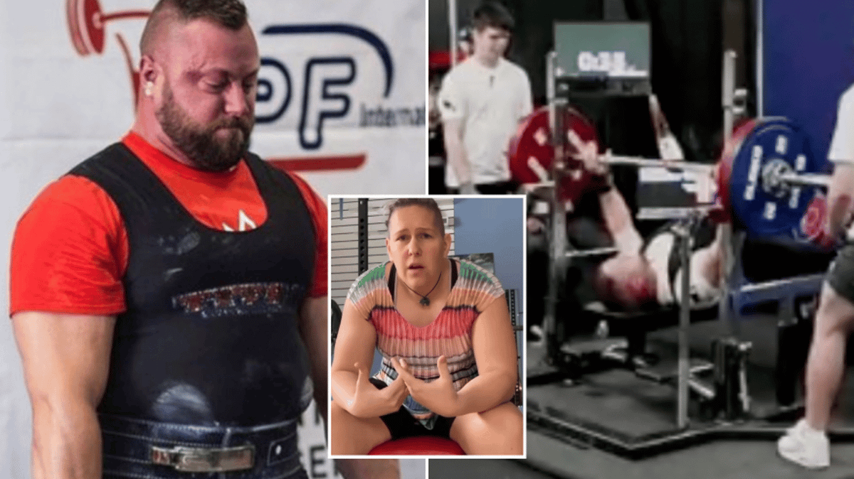 Bearded powerlifter who identified as a woman enters female event and ...