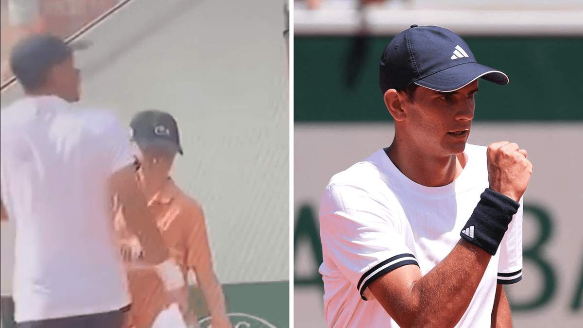 'She was walking backwards' - Tennis star responds after being accused of pushing ball girl at French Open