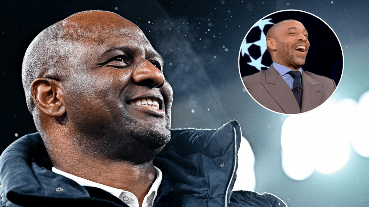 Patrick Vieira leaves CBS Sports studio in stitches as he slams Micah Richards' fashion choice