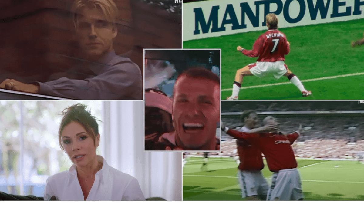 The trailer for David Beckham's four-part documentary series on Netflix ...