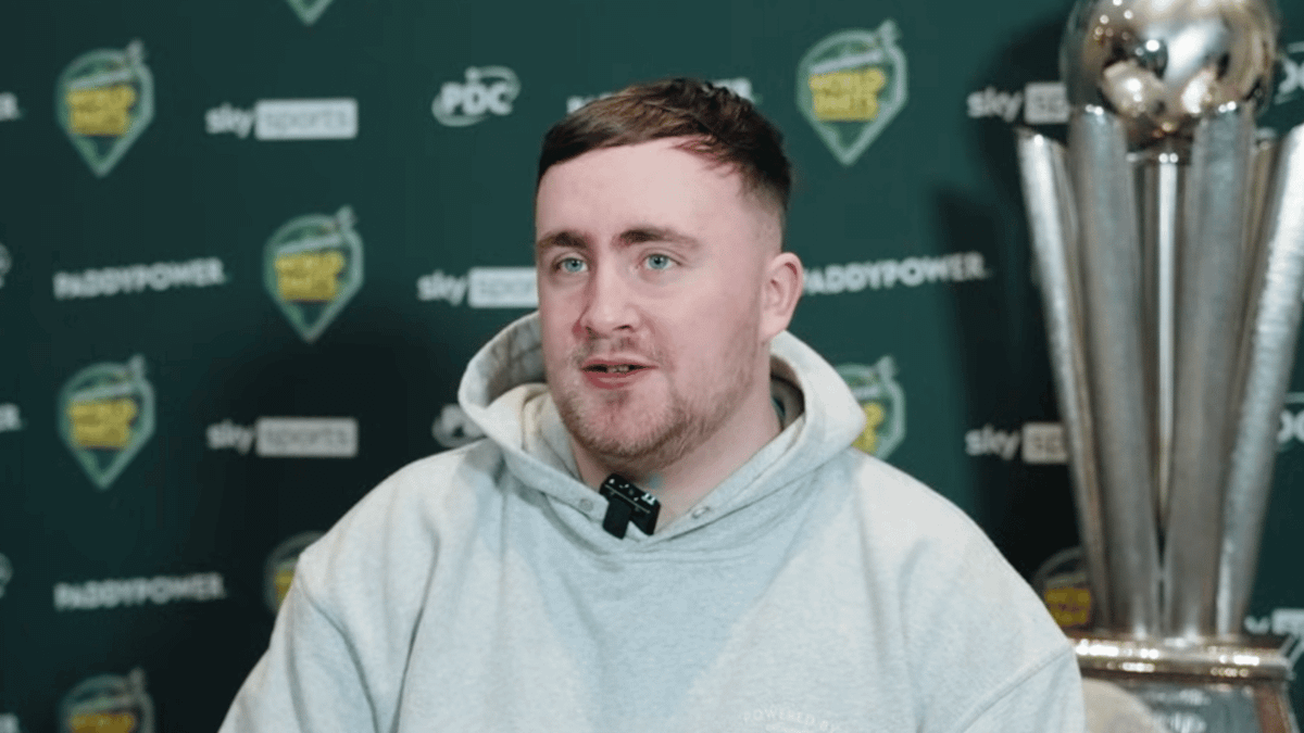 Luke Littler Hints at How Long He'll Keep Playing Darts After Second ...
