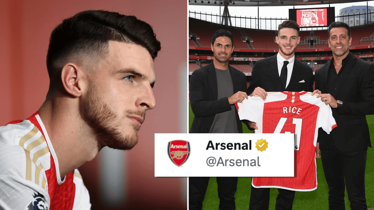 Arsenal fans think they got revenge for West Ham pettiness on Declan ...