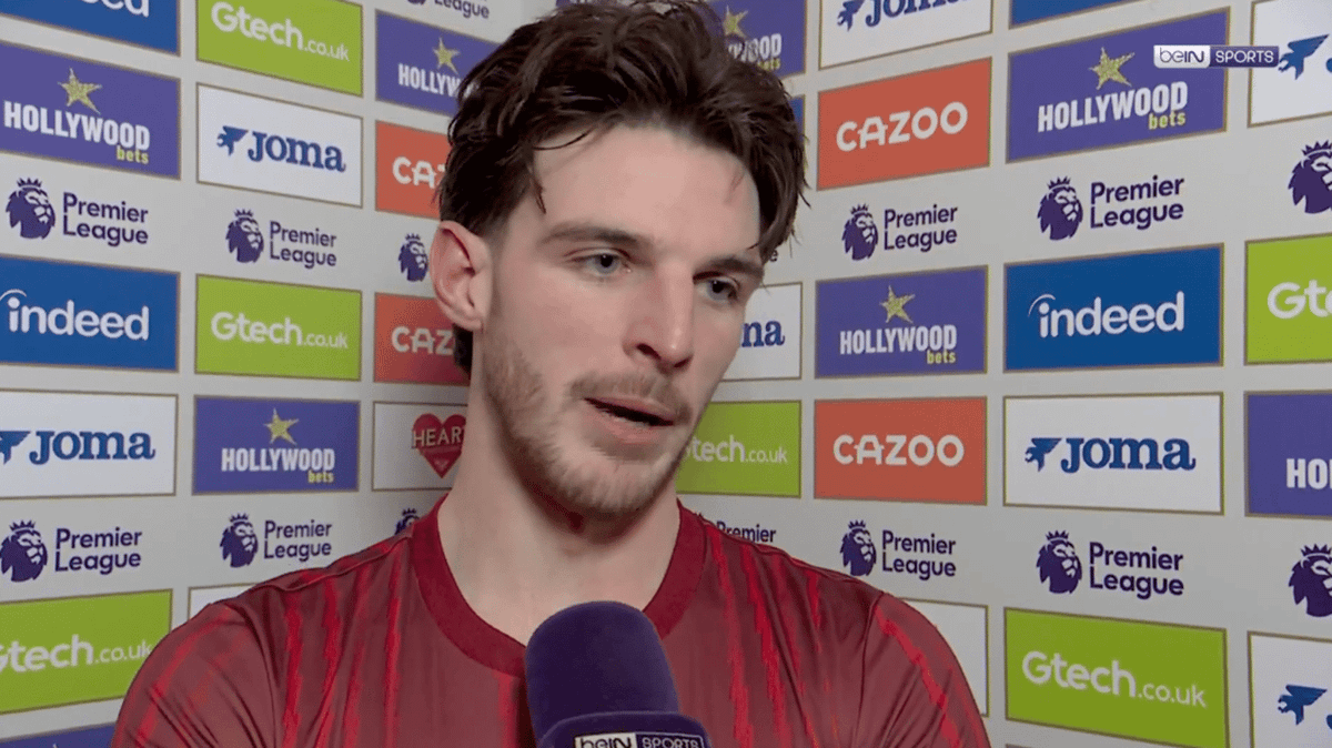 Declan Rice Rashford Declan Rice Praised for Unexpected Comments After Arsenal Draw With ...