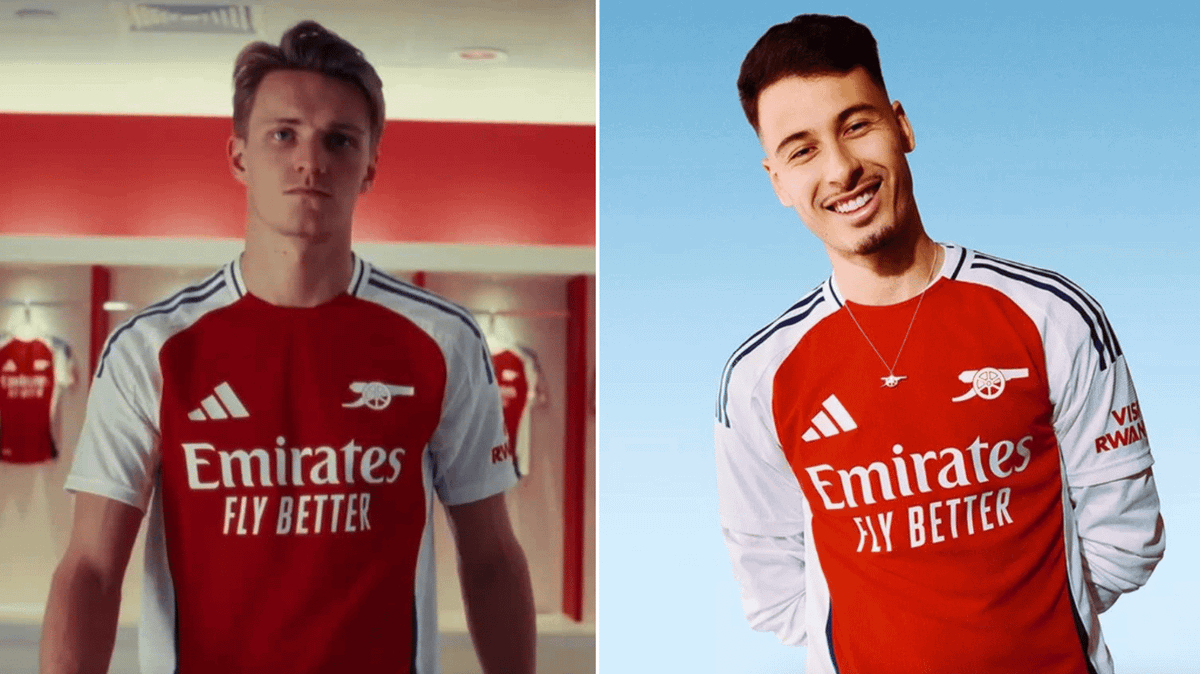 Arsenal O2 Home Kit Where to buy Arsenal's new home kit for the 2024/25 season