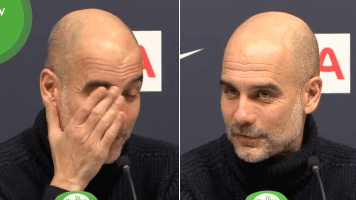 Fans can't believe Pep Guardiola's reason for Man City's 1-0 defeat to ...