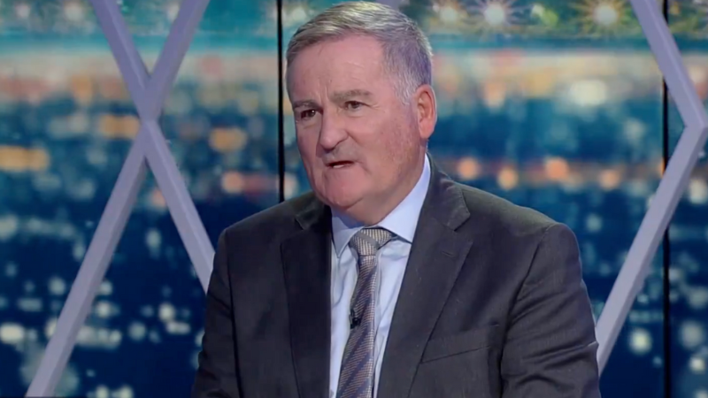 Richard Keys forced off-air after 'emergency shelter' warning